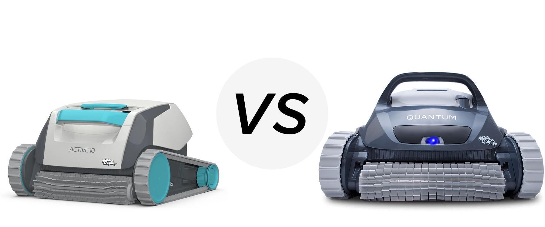  vs Dolphin Quantum Robotic Pool Cleaner