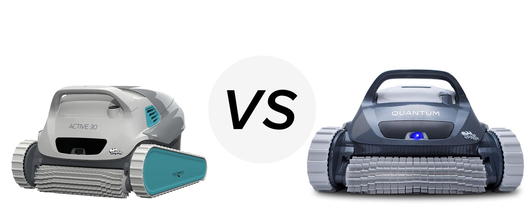  vs Dolphin Quantum Robotic Pool Cleaner