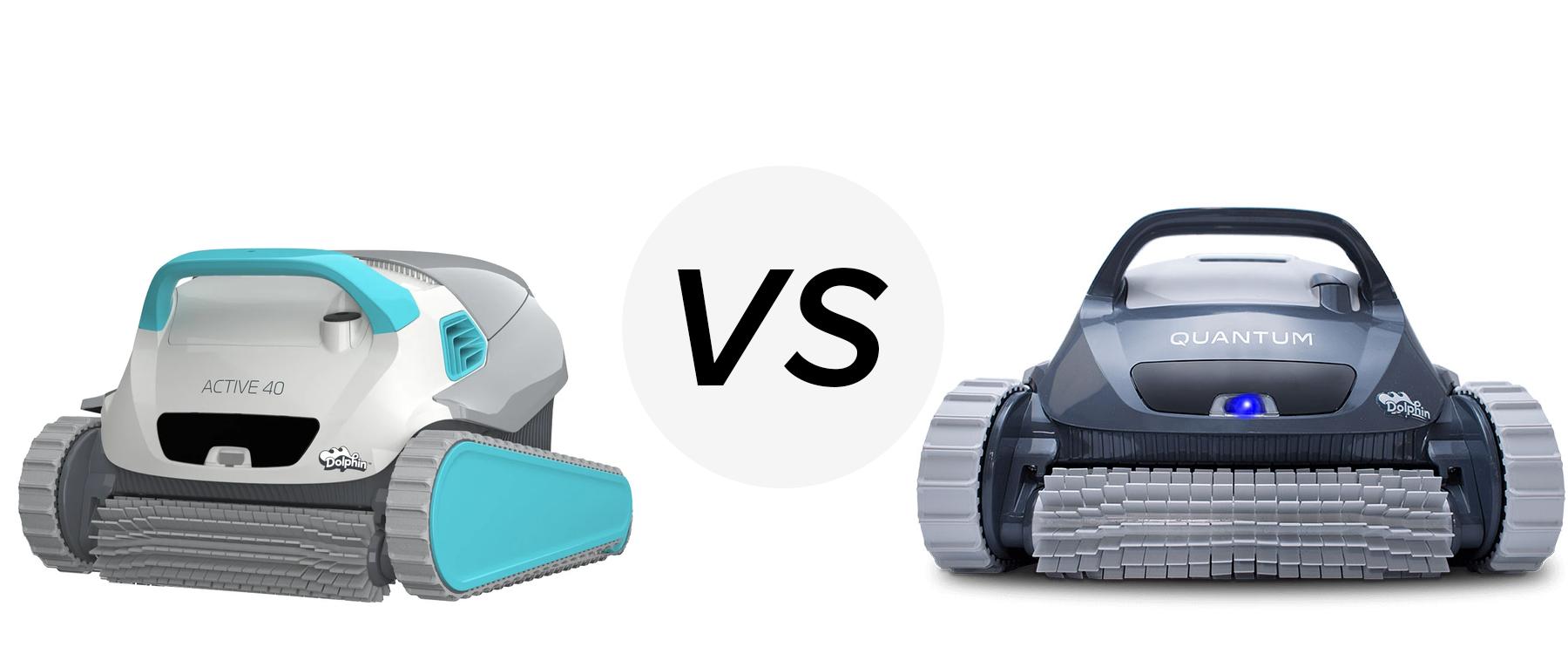  vs Dolphin Quantum Robotic Pool Cleaner