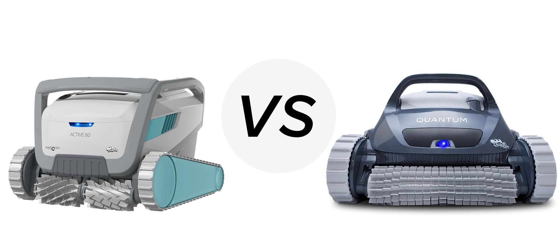  vs Dolphin Quantum Robotic Pool Cleaner
