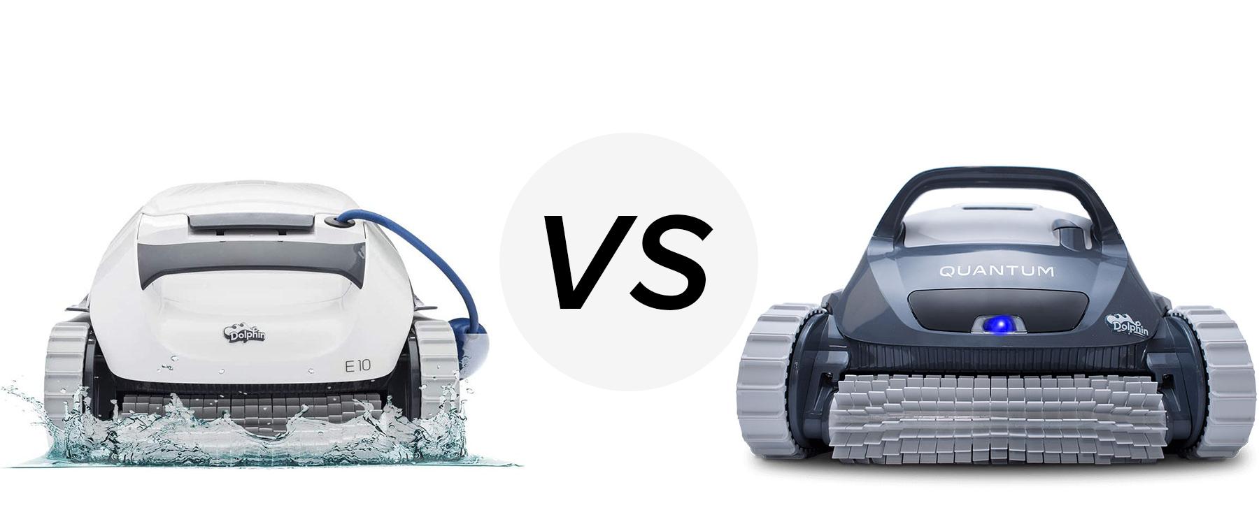  vs Dolphin Quantum Robotic Pool Cleaner