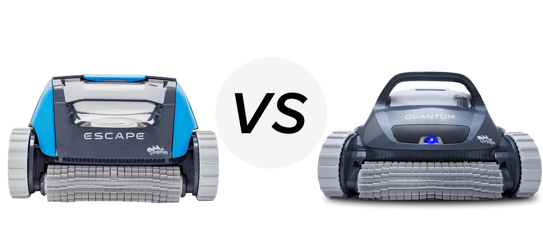  vs Dolphin Quantum Robotic Pool Cleaner