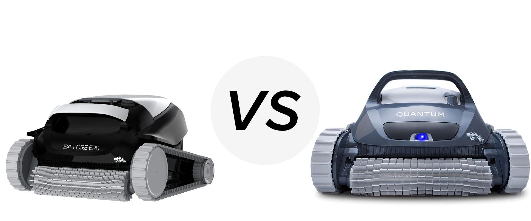  vs Dolphin Quantum Robotic Pool Cleaner