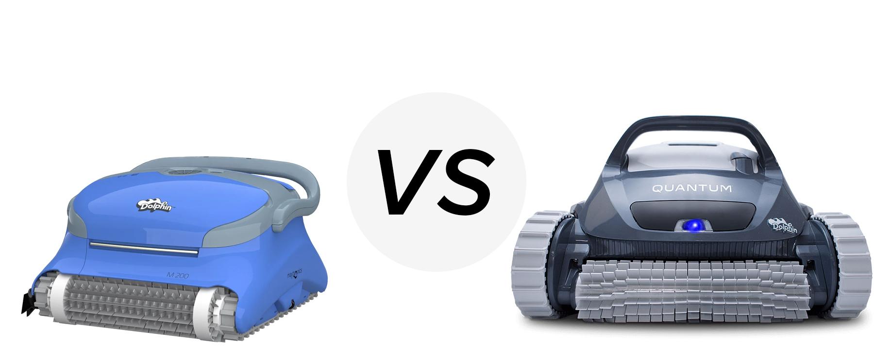  vs Dolphin Quantum Robotic Pool Cleaner