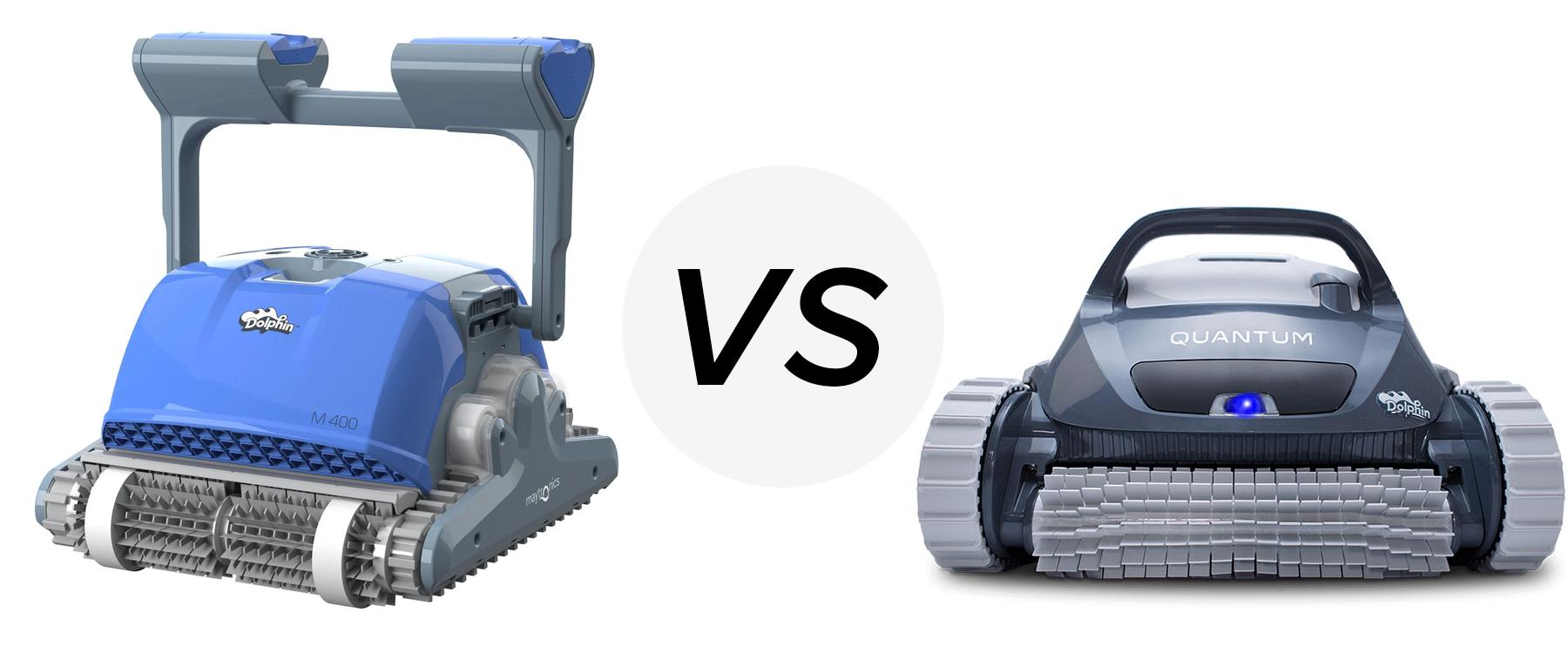  vs Dolphin Quantum Robotic Pool Cleaner