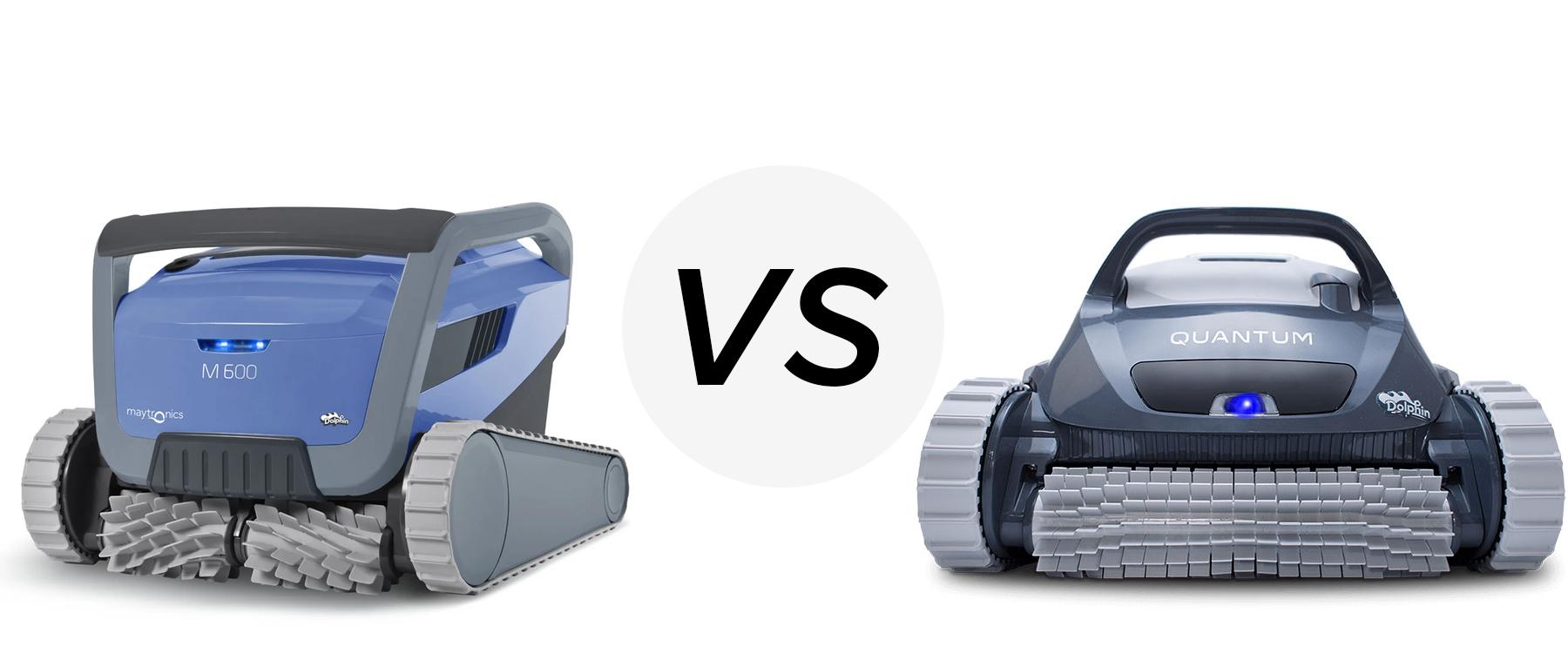  vs Dolphin Quantum Robotic Pool Cleaner
