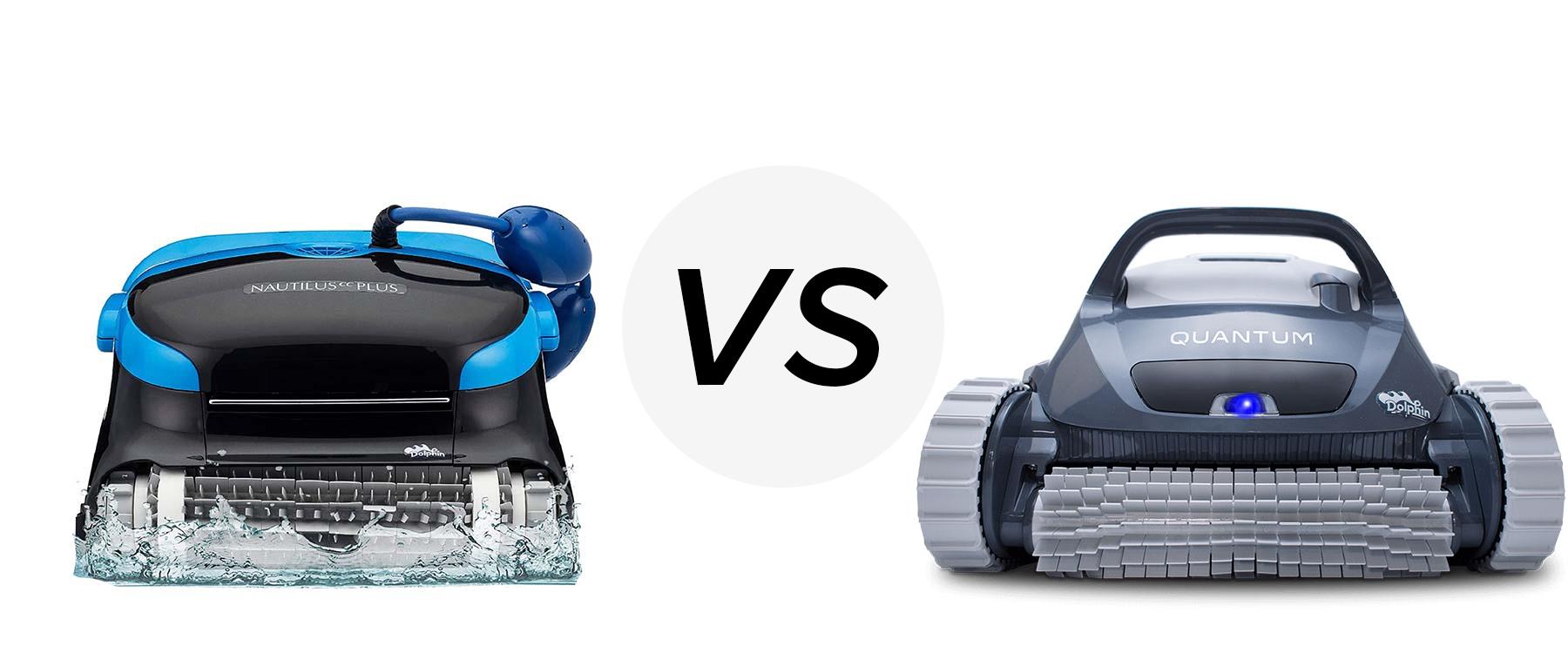  vs Dolphin Quantum Robotic Pool Cleaner