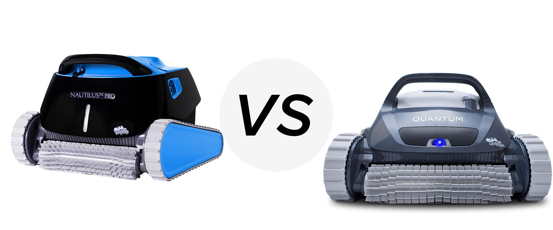  vs Dolphin Quantum Robotic Pool Cleaner