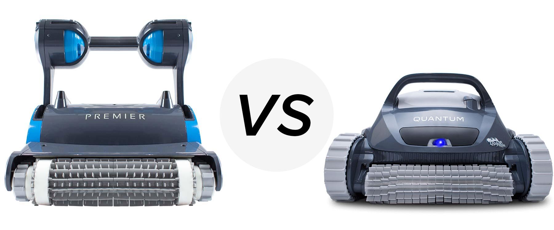 vs Dolphin Quantum Robotic Pool Cleaner