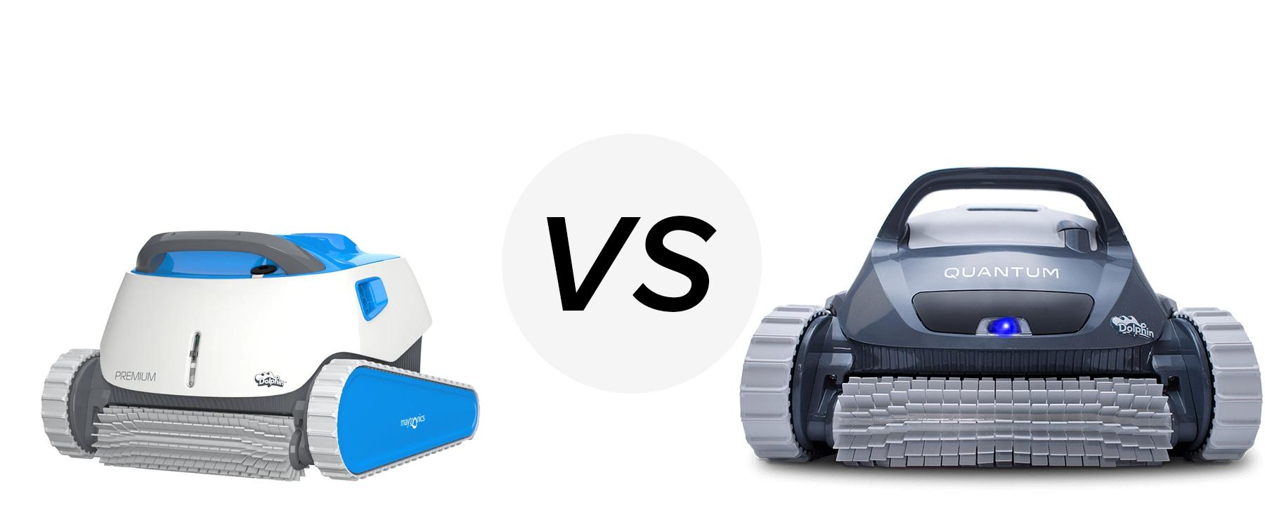  vs Dolphin Quantum Robotic Pool Cleaner