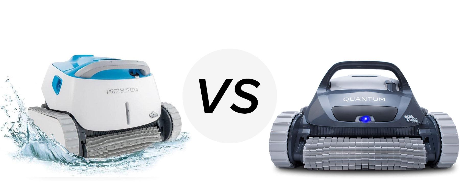  vs Dolphin Quantum Robotic Pool Cleaner