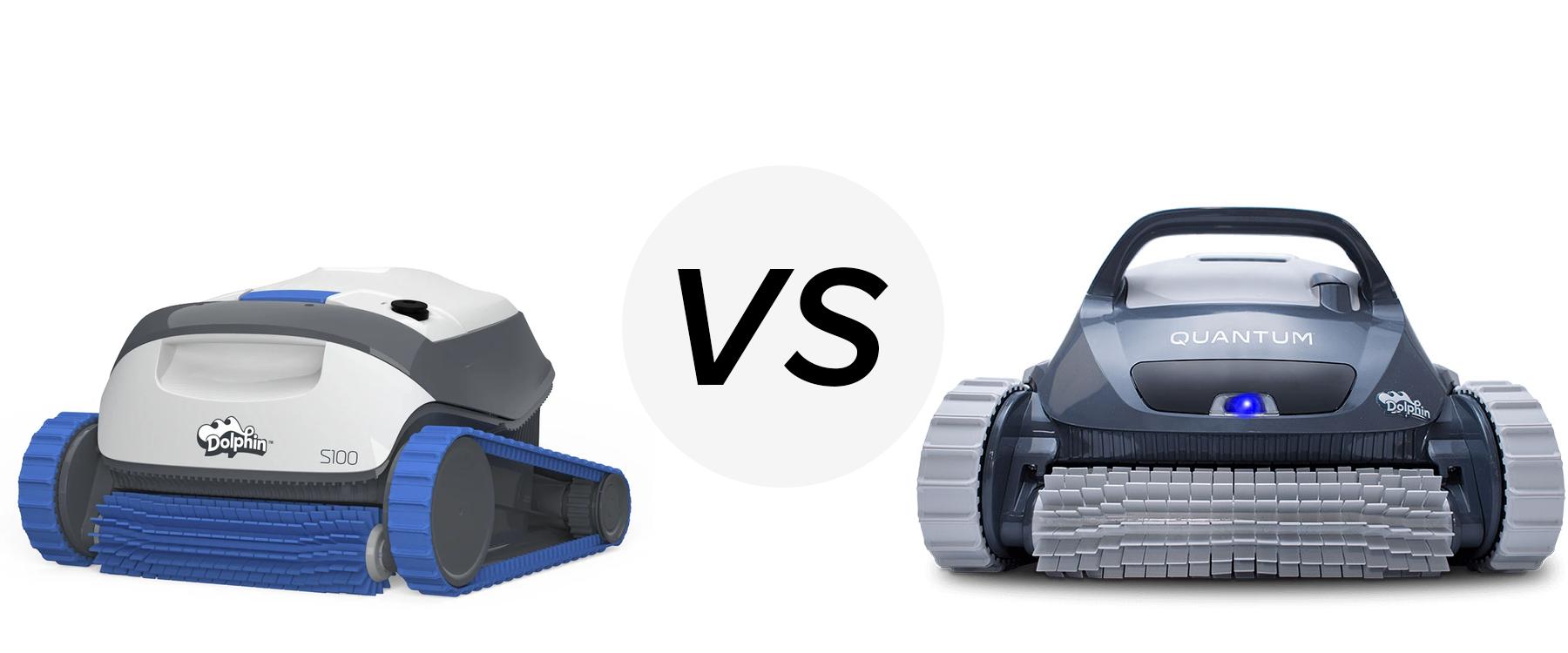  vs Dolphin Quantum Robotic Pool Cleaner