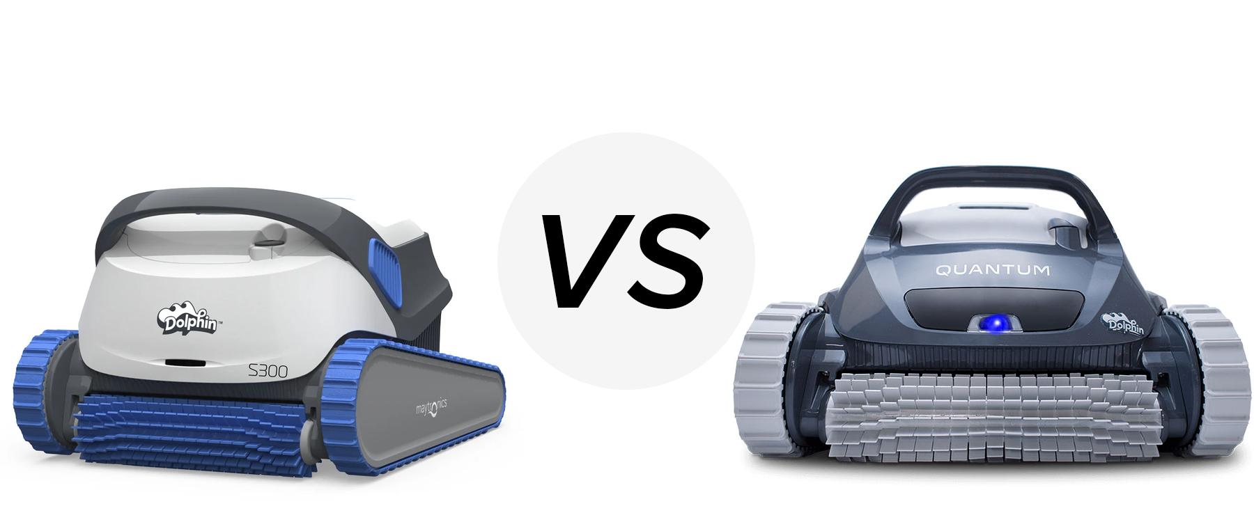  vs Dolphin Quantum Robotic Pool Cleaner