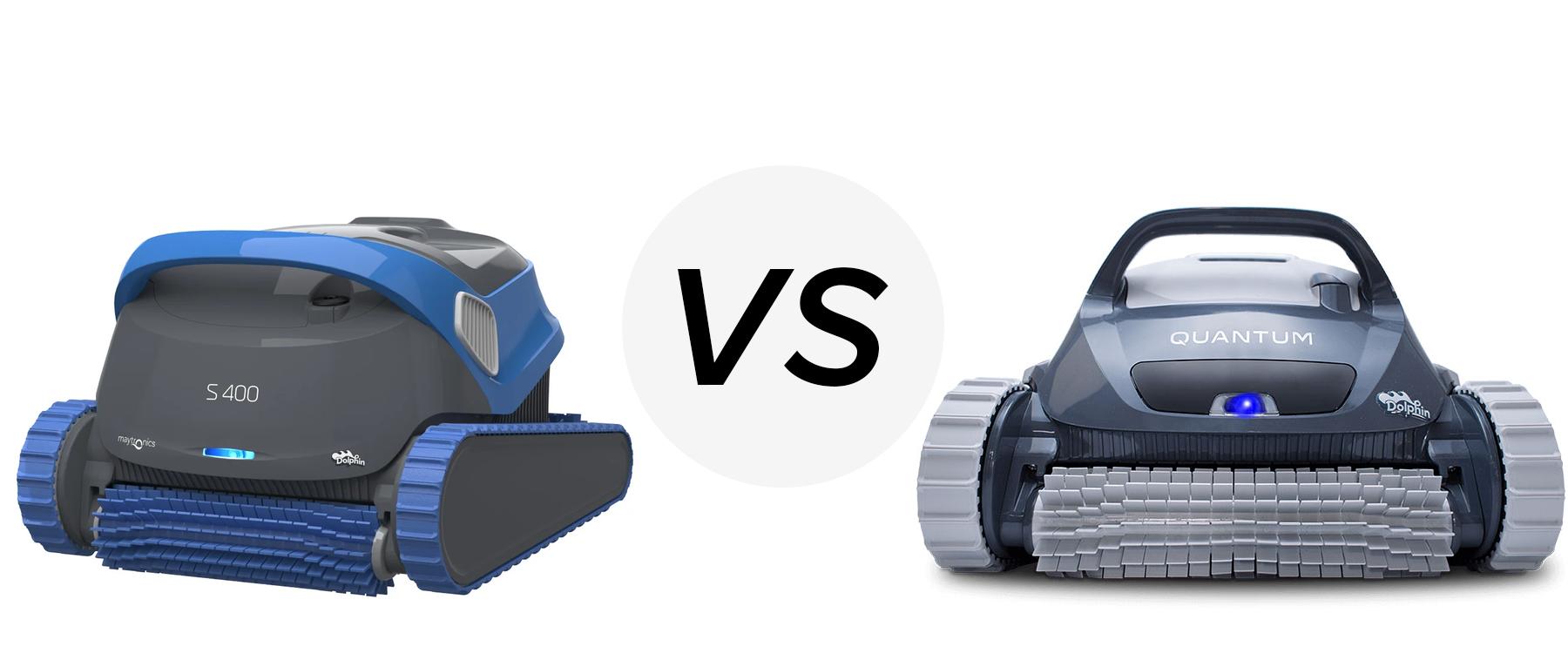  vs Dolphin Quantum Robotic Pool Cleaner