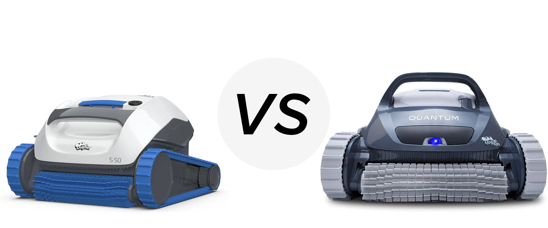  vs Dolphin Quantum Robotic Pool Cleaner