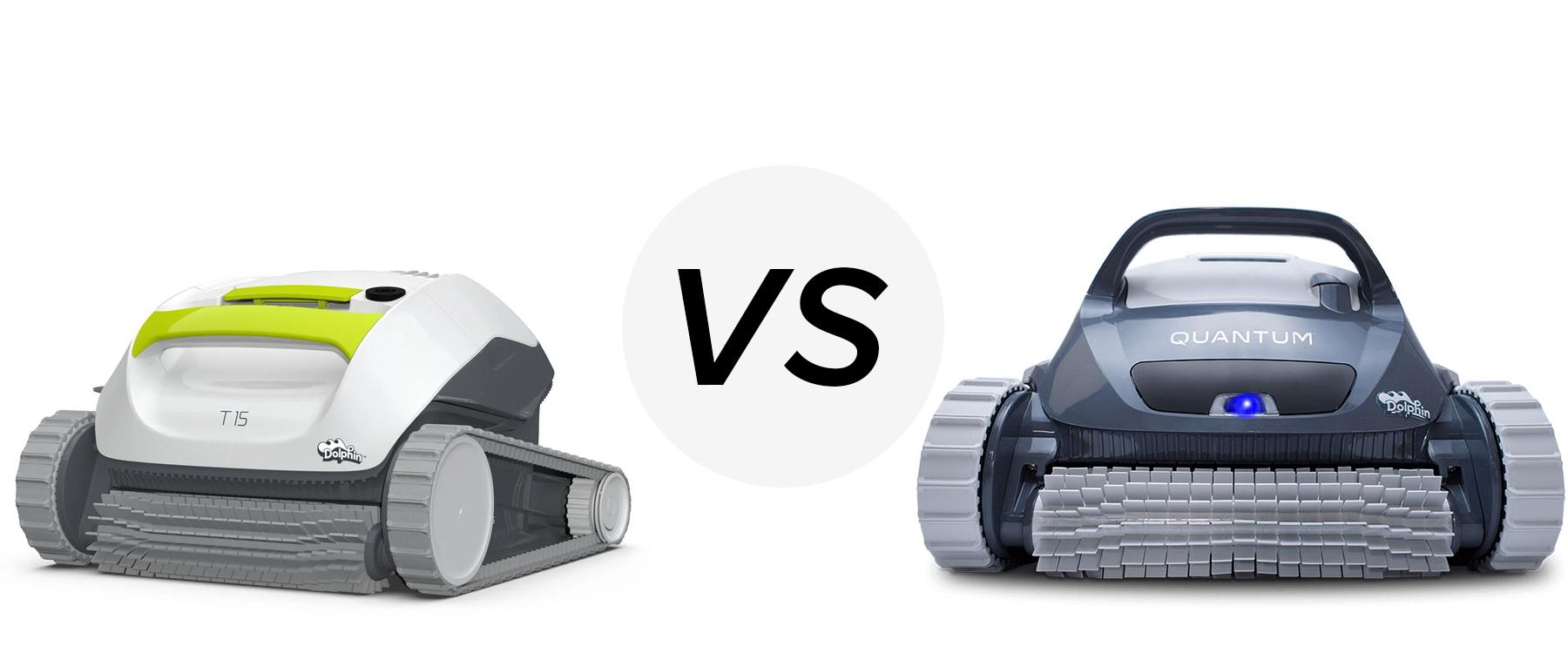  vs Dolphin Quantum Robotic Pool Cleaner