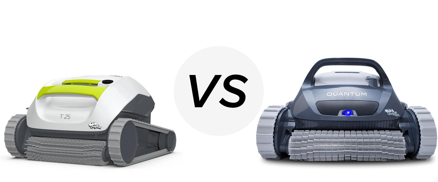  vs Dolphin Quantum Robotic Pool Cleaner