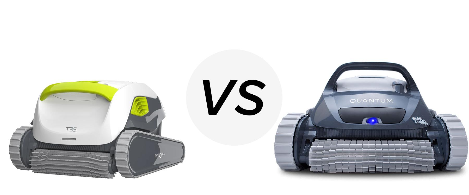  vs Dolphin Quantum Robotic Pool Cleaner