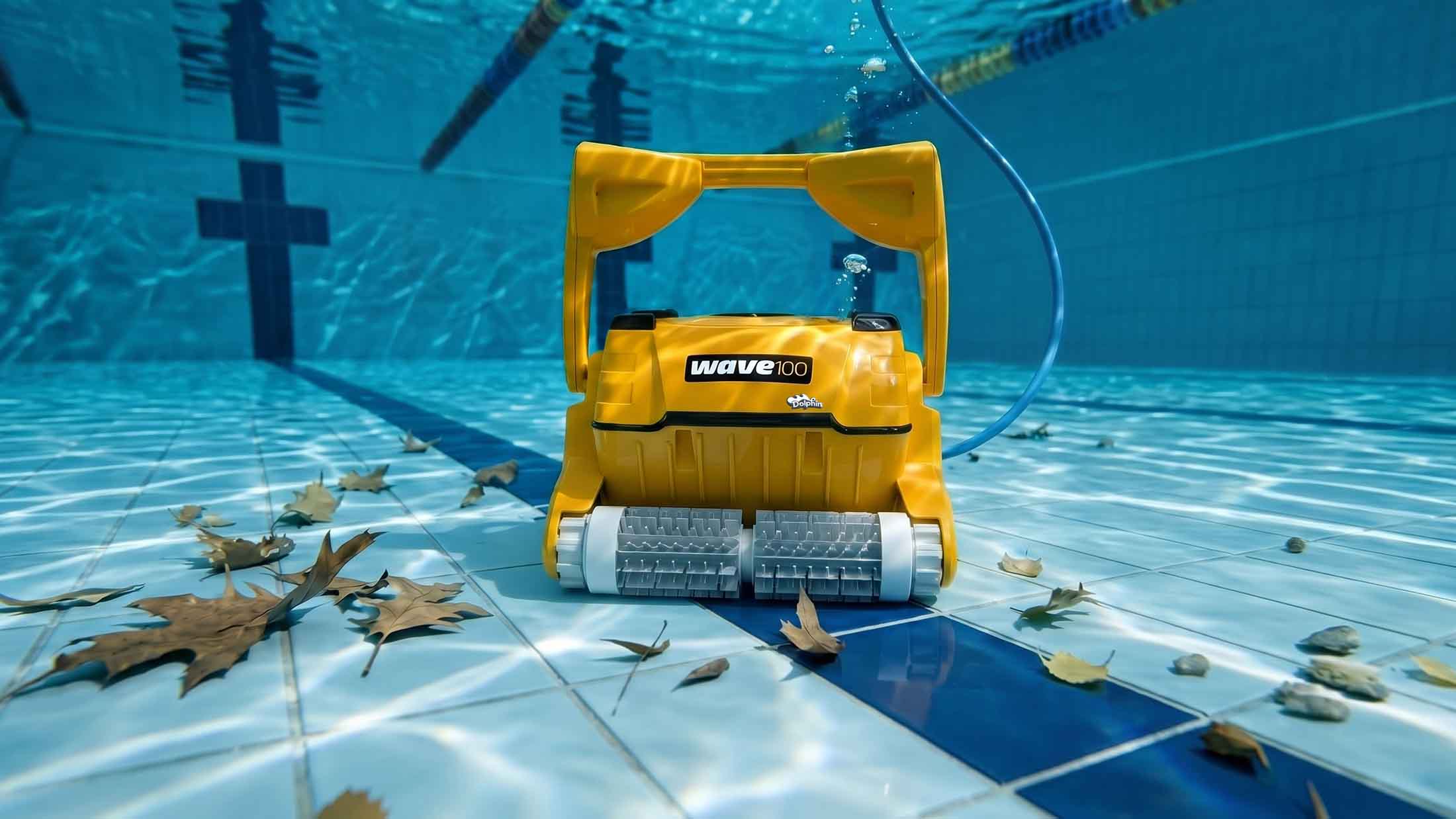 Open Box Dolphin Wave 100 Commercial Robotic Pool Cleaner