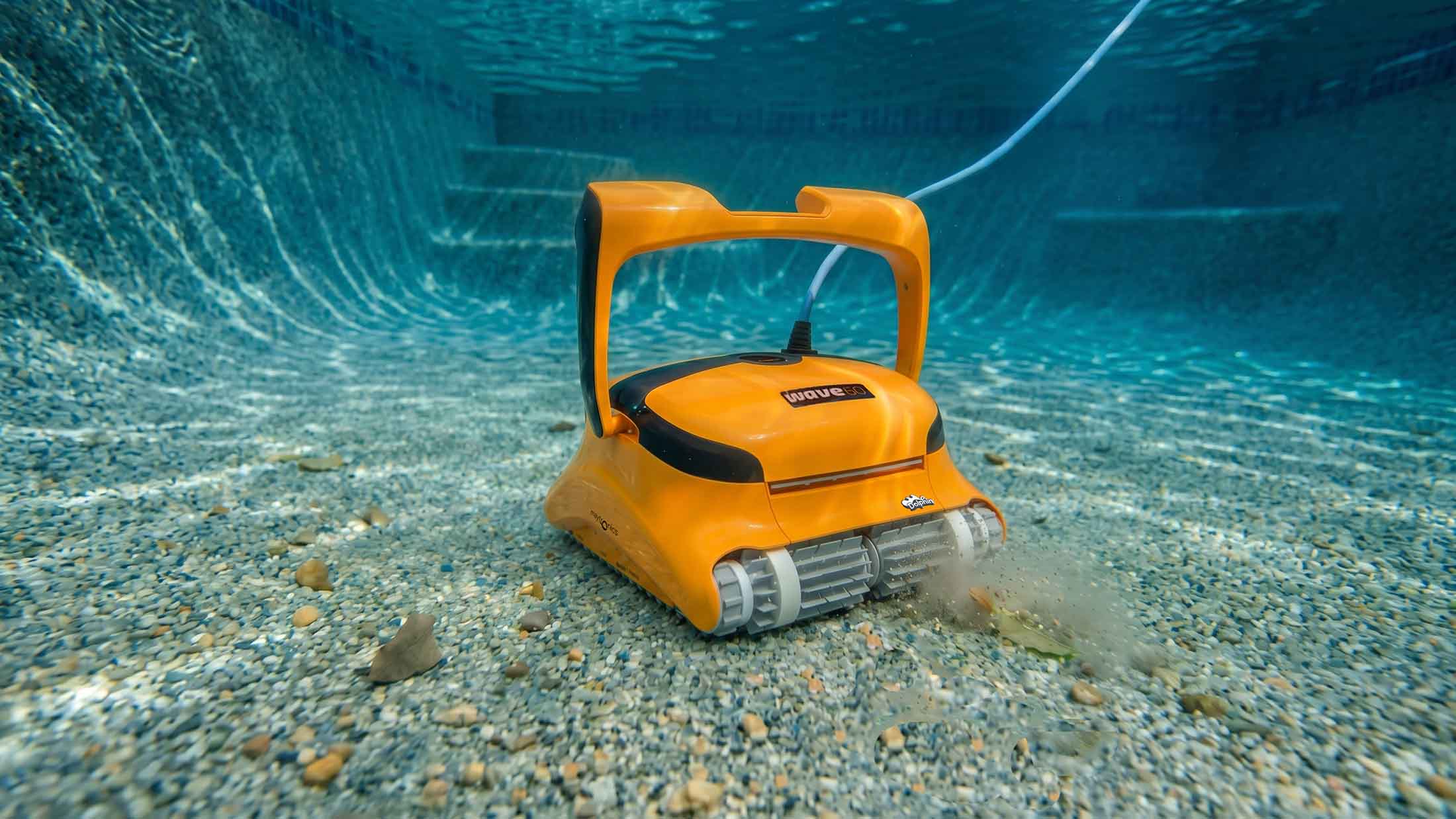 Open Box Dolphin Wave 60 Commercial Robotic Pool Cleaner