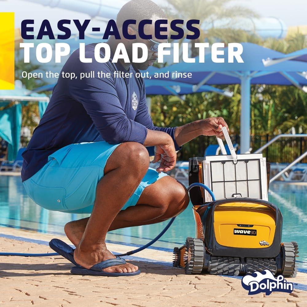 Dolphin Wave 90i easy-access top load filter