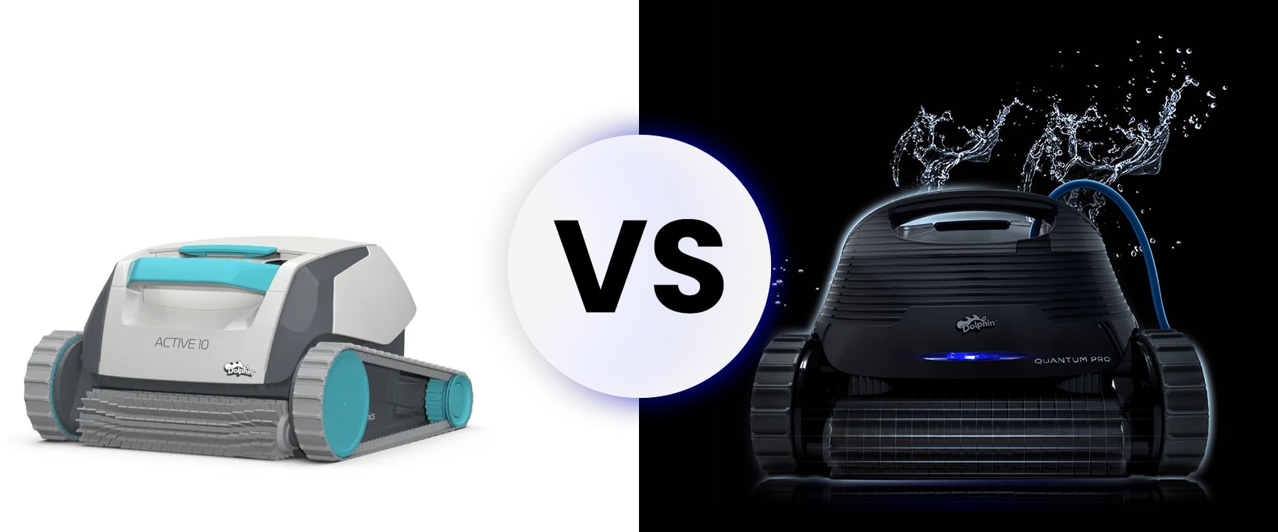 vs Dolphin Quantum Robotic Pool Cleaner