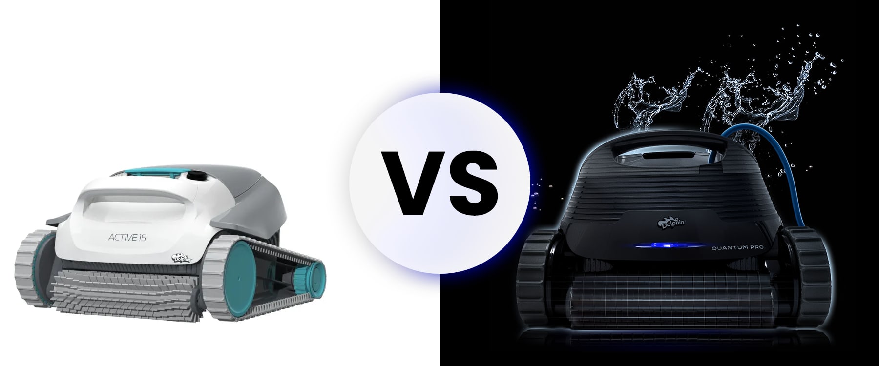 vs Dolphin Quantum Robotic Pool Cleaner