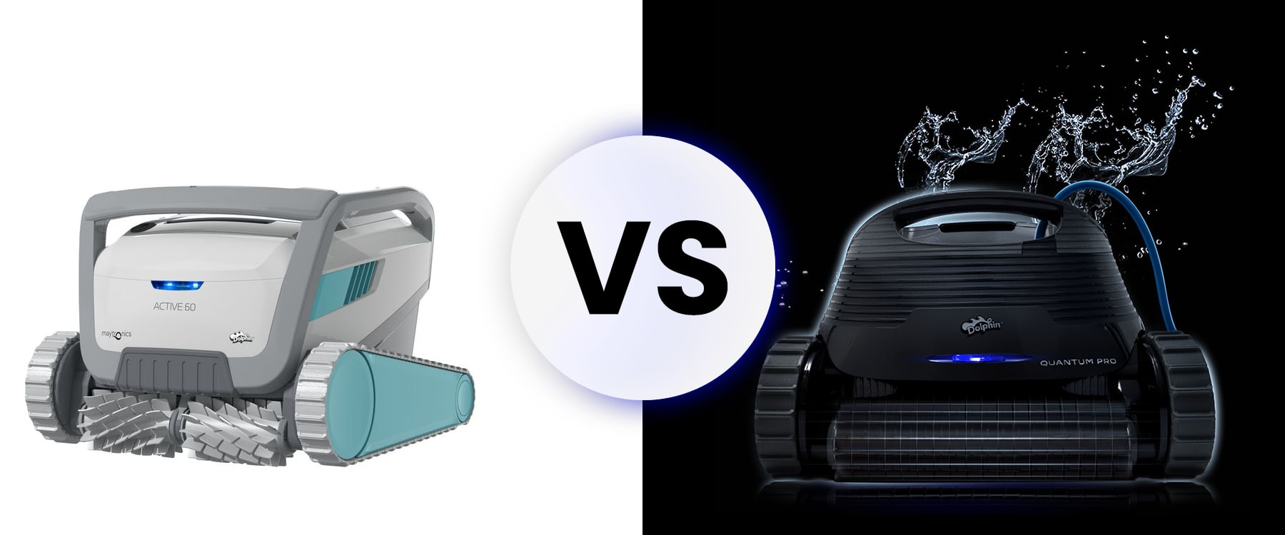 Dolphin Active 60 vs Dolphin Quantum Robotic Pool Cleaner