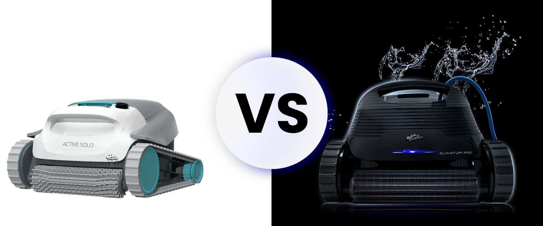 Dolphin Active Solo vs Dolphin Quantum Robotic Pool Cleaner