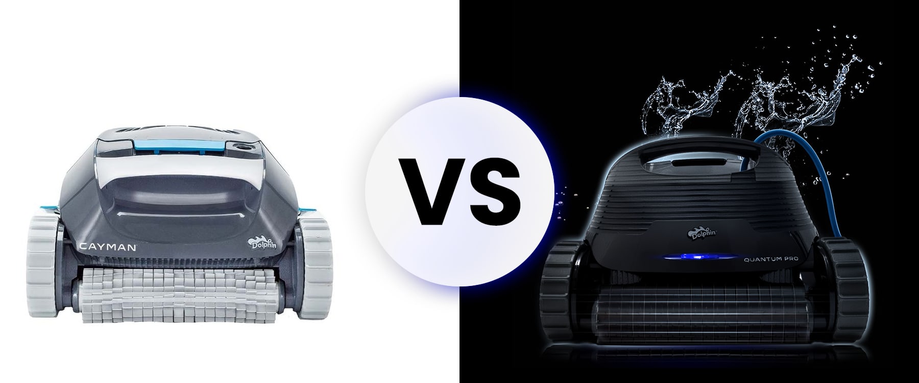 Dolphin Cayman vs Dolphin Quantum Robotic Pool Cleaner