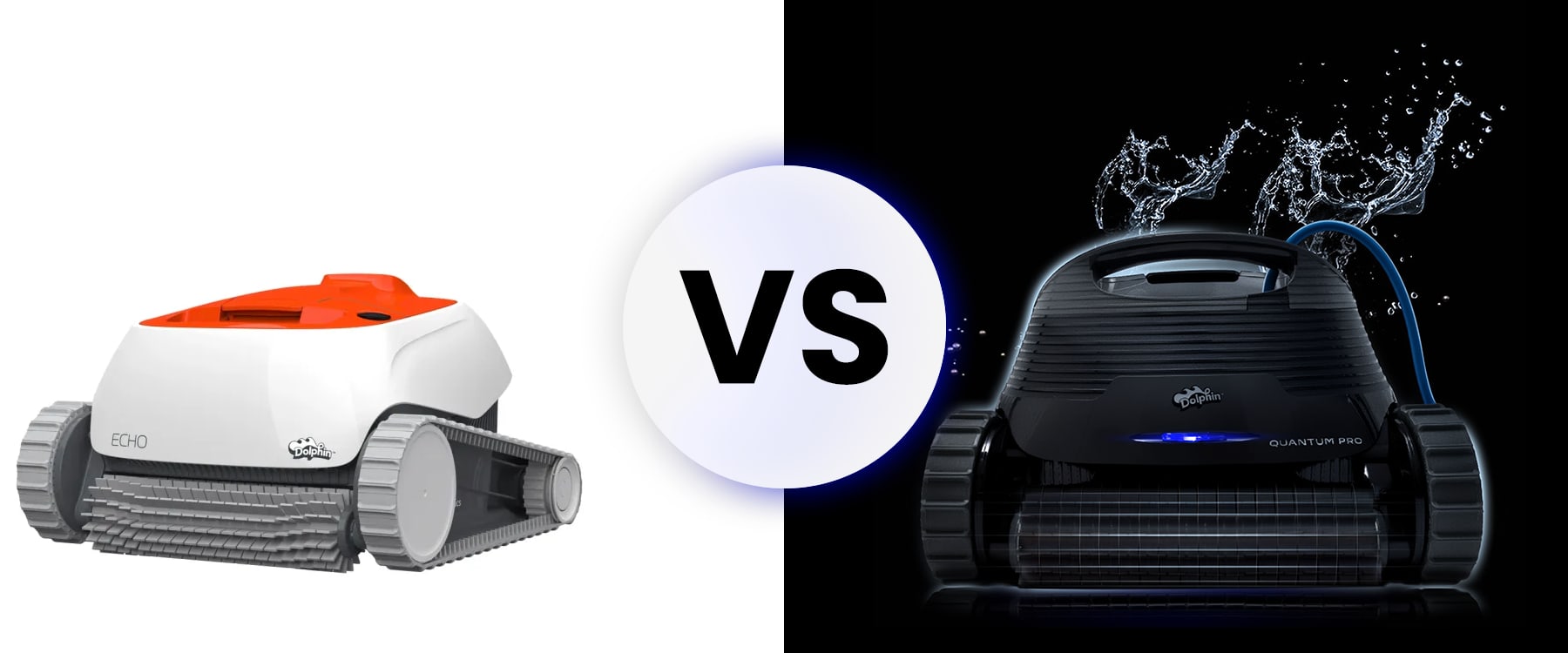 Dolphin Echo vs Dolphin Quantum Robotic Pool Cleaner