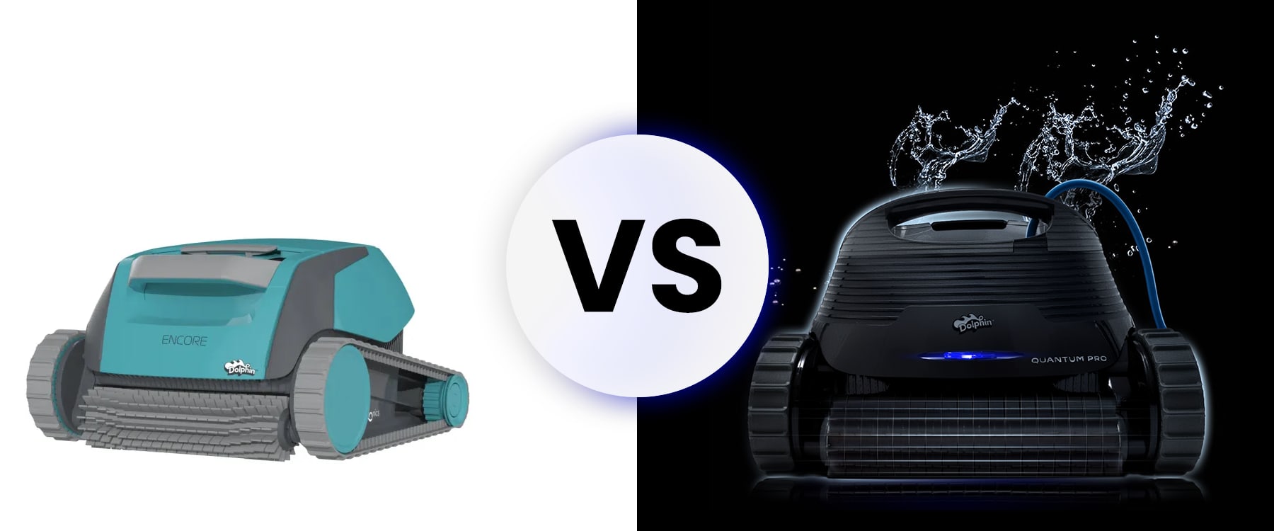 vs Dolphin Quantum Robotic Pool Cleaner