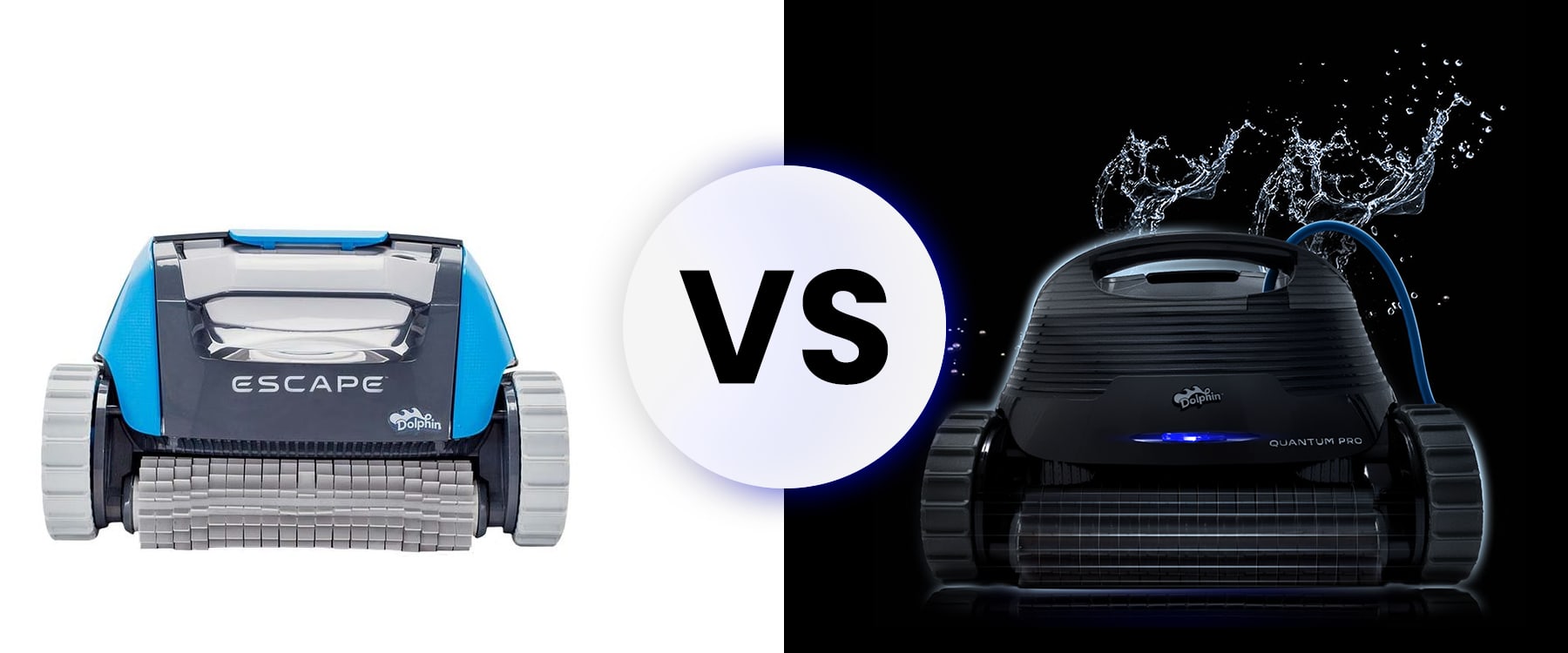 vs Dolphin Quantum Robotic Pool Cleaner