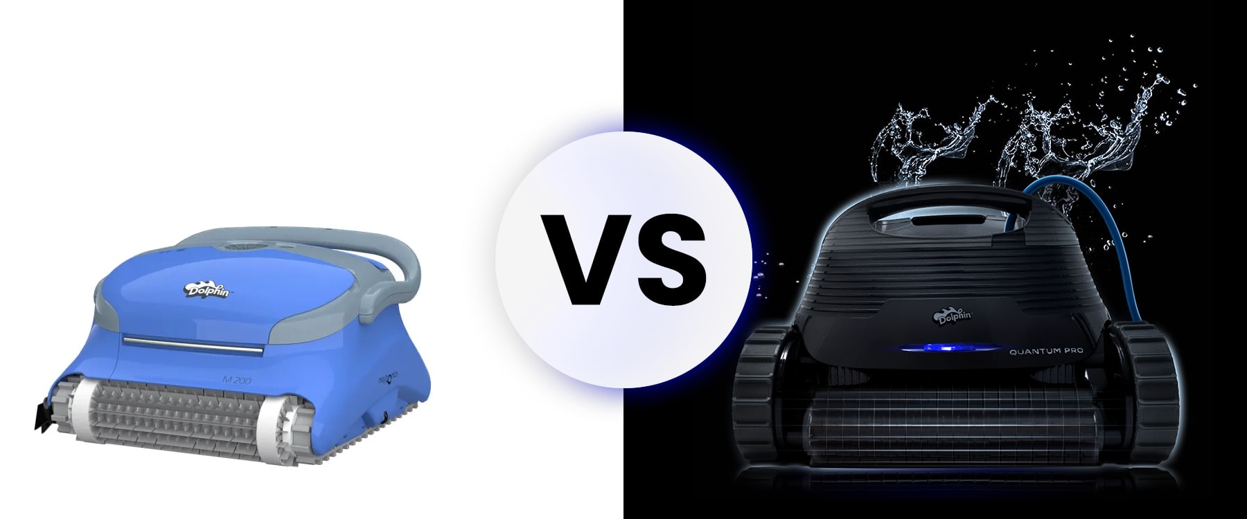 Dolphin M200 vs Dolphin Quantum Robotic Pool Cleaner