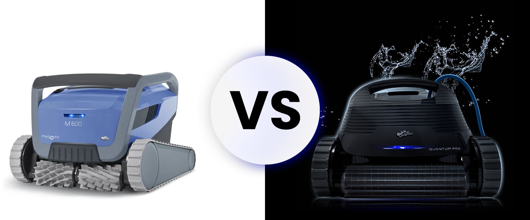 vs Dolphin Quantum Robotic Pool Cleaner