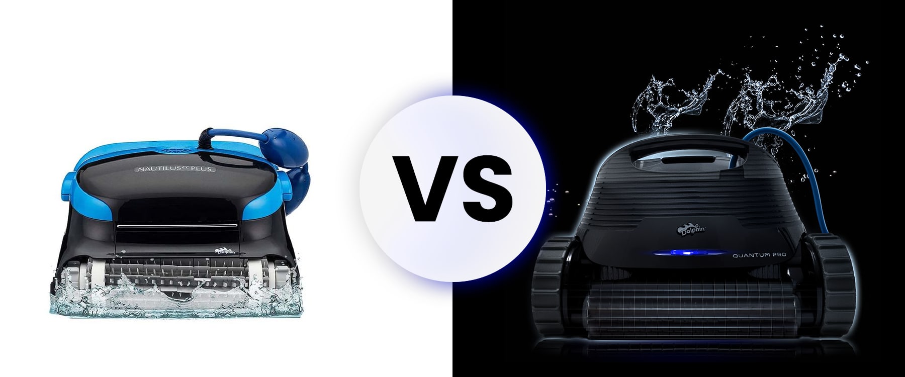 Dolphin Nautilus CC Plus WiFi vs Dolphin Quantum Robotic Pool Cleaner