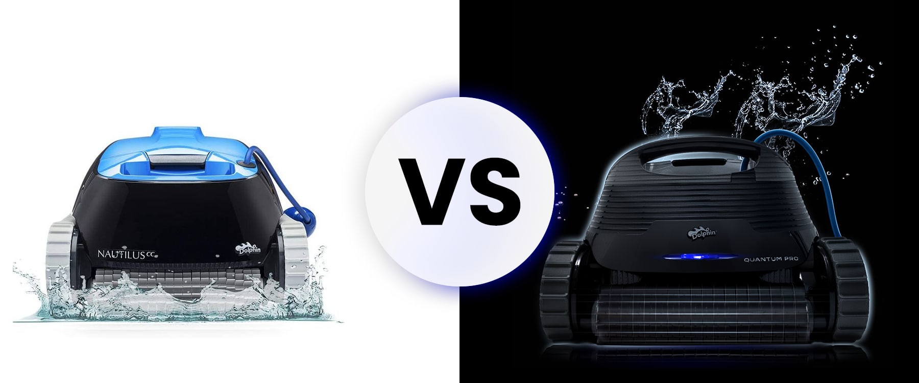 Dolphin Nautilus CC vs Dolphin Quantum Robotic Pool Cleaner
