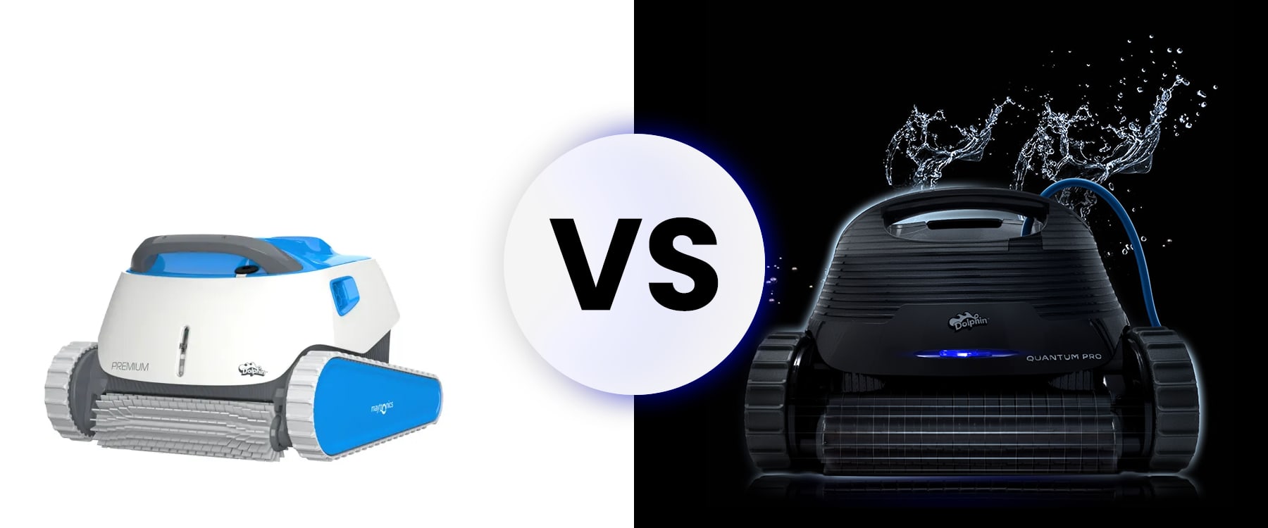 Dolphin Premium vs Dolphin Quantum Robotic Pool Cleaner