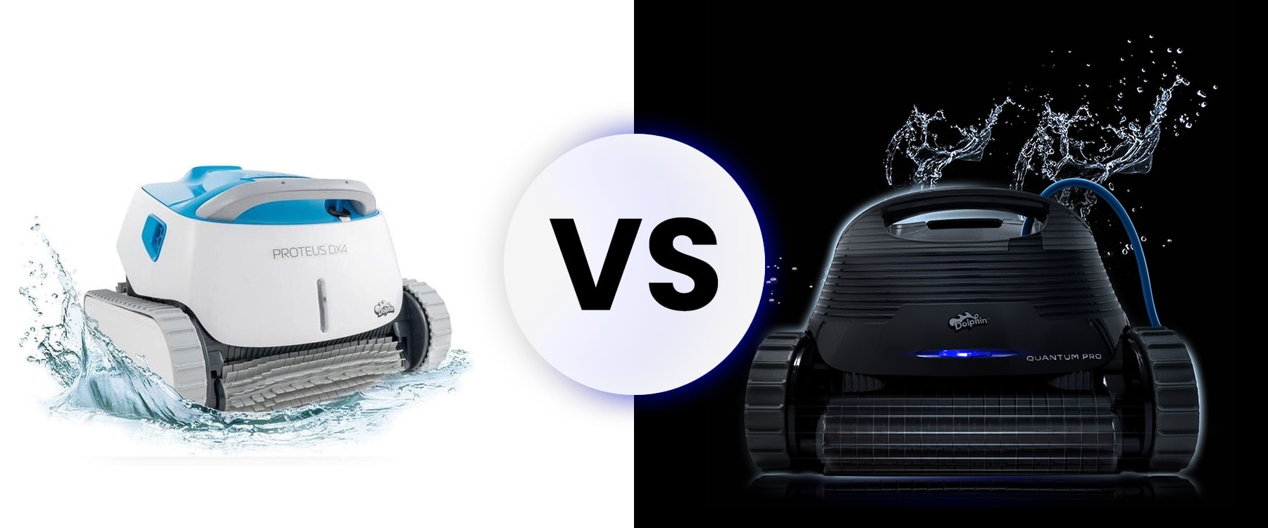 vs Dolphin Quantum Robotic Pool Cleaner