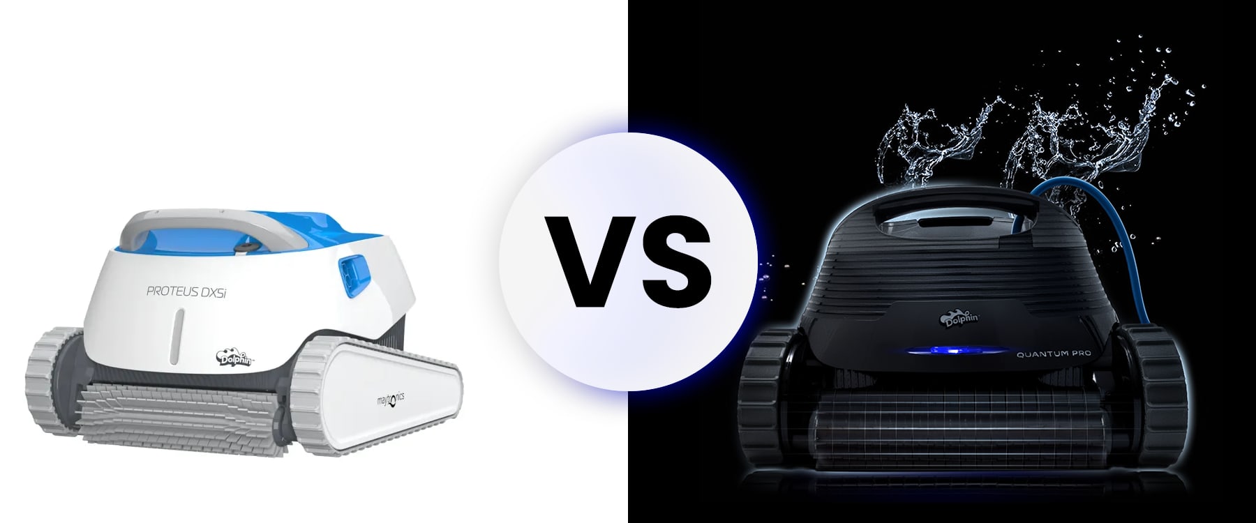 vs Dolphin Quantum Robotic Pool Cleaner