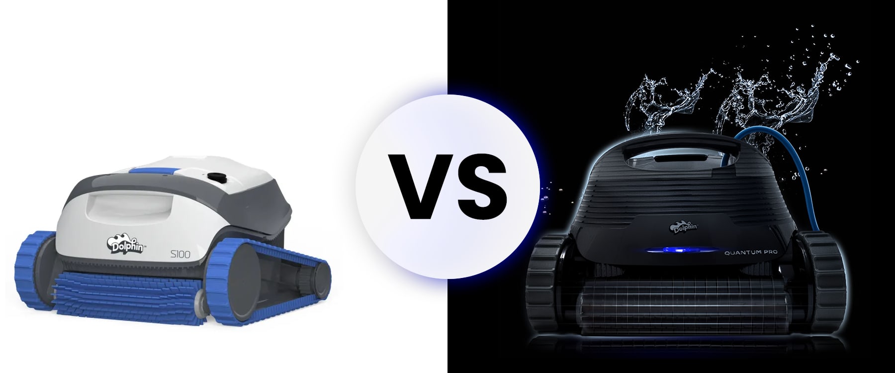 vs Dolphin Quantum Robotic Pool Cleaner