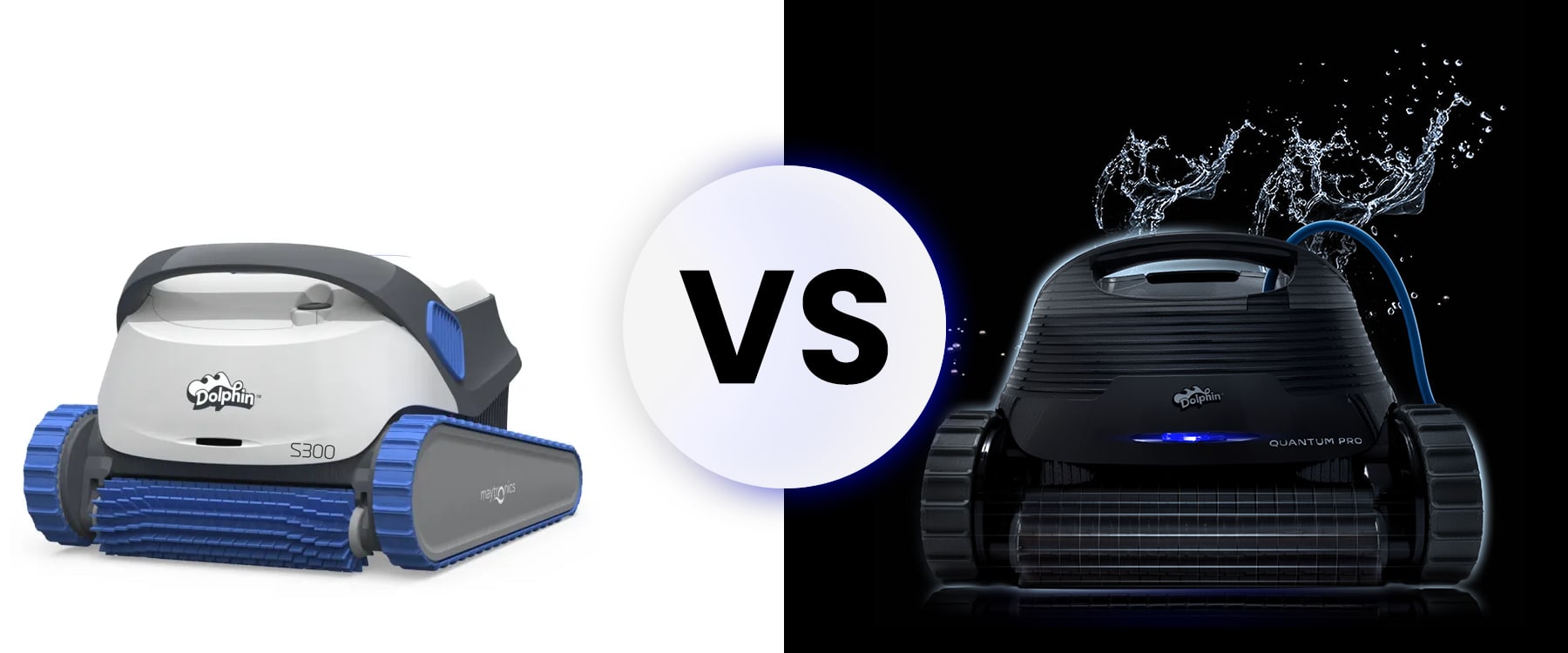Dolphin S300 vs Dolphin Quantum Robotic Pool Cleaner