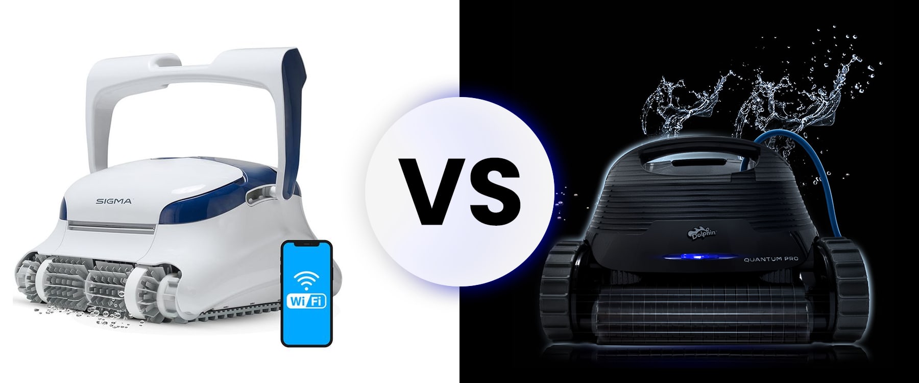 Dolphin Sigma vs Dolphin Quantum Robotic Pool Cleaner