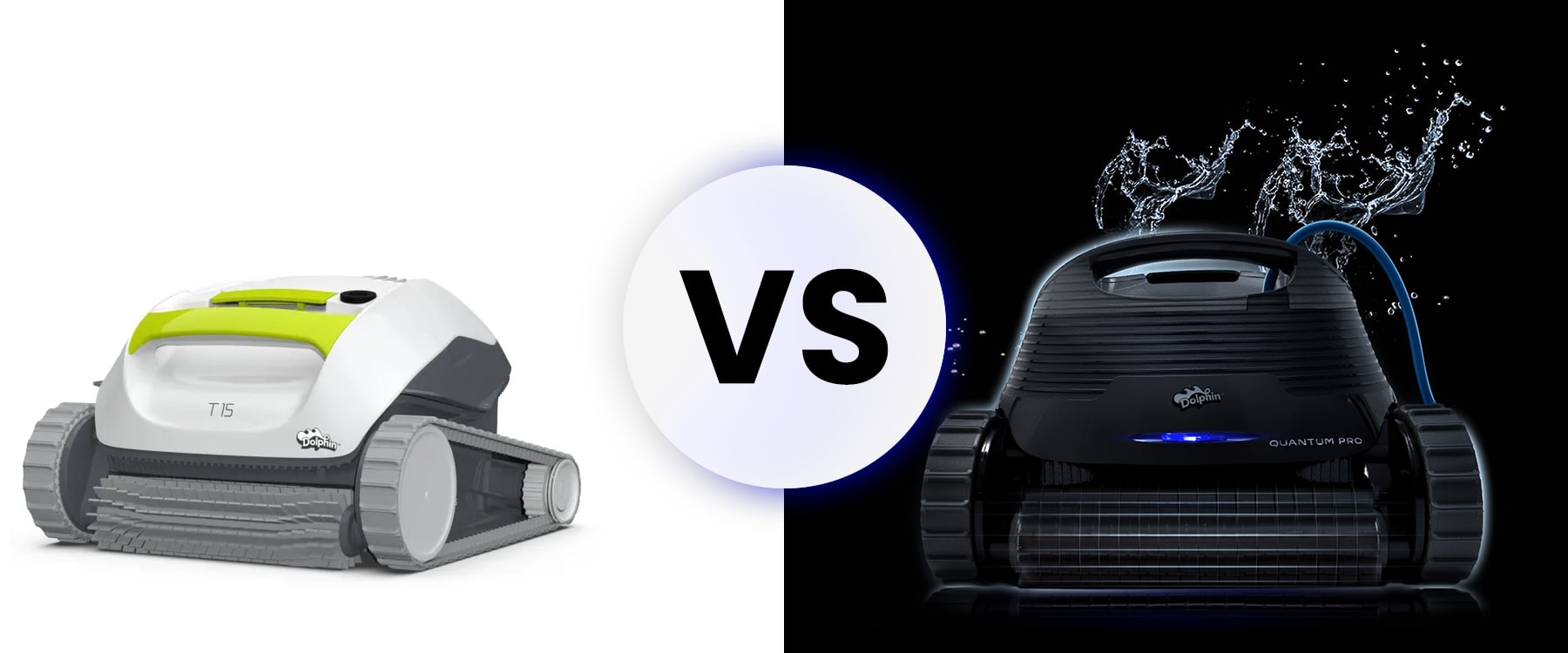 Dolphin T15 vs Dolphin Quantum Robotic Pool Cleaner