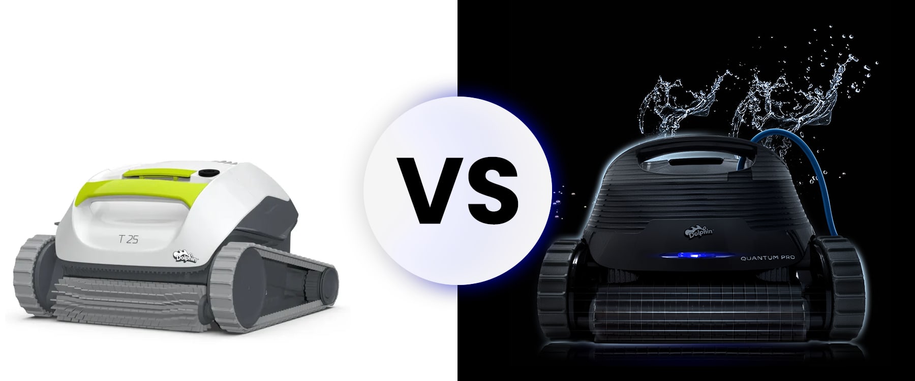 Dolphin T25 vs Dolphin Quantum Robotic Pool Cleaner