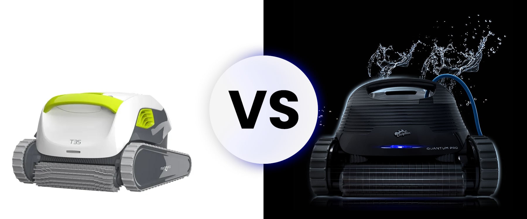 vs Dolphin Quantum Robotic Pool Cleaner