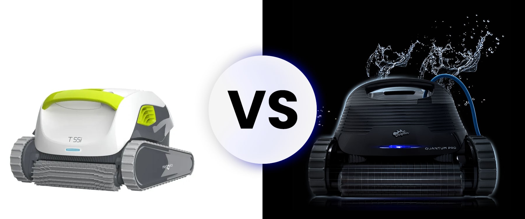 vs Dolphin Quantum Robotic Pool Cleaner