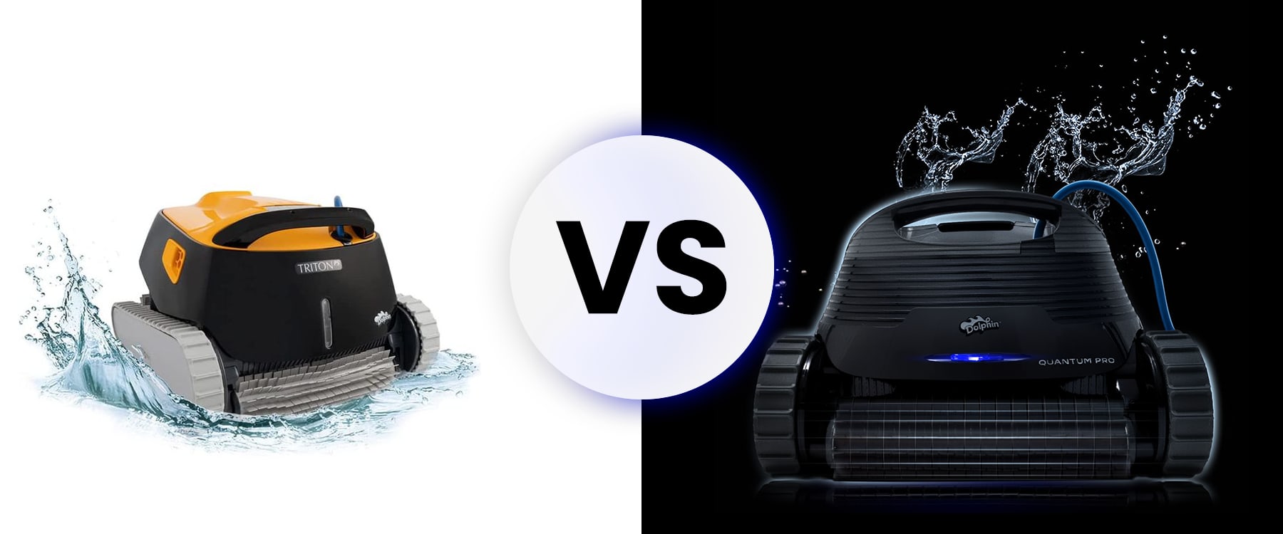 Dolphin Triton PS vs Dolphin Quantum Robotic Pool Cleaner