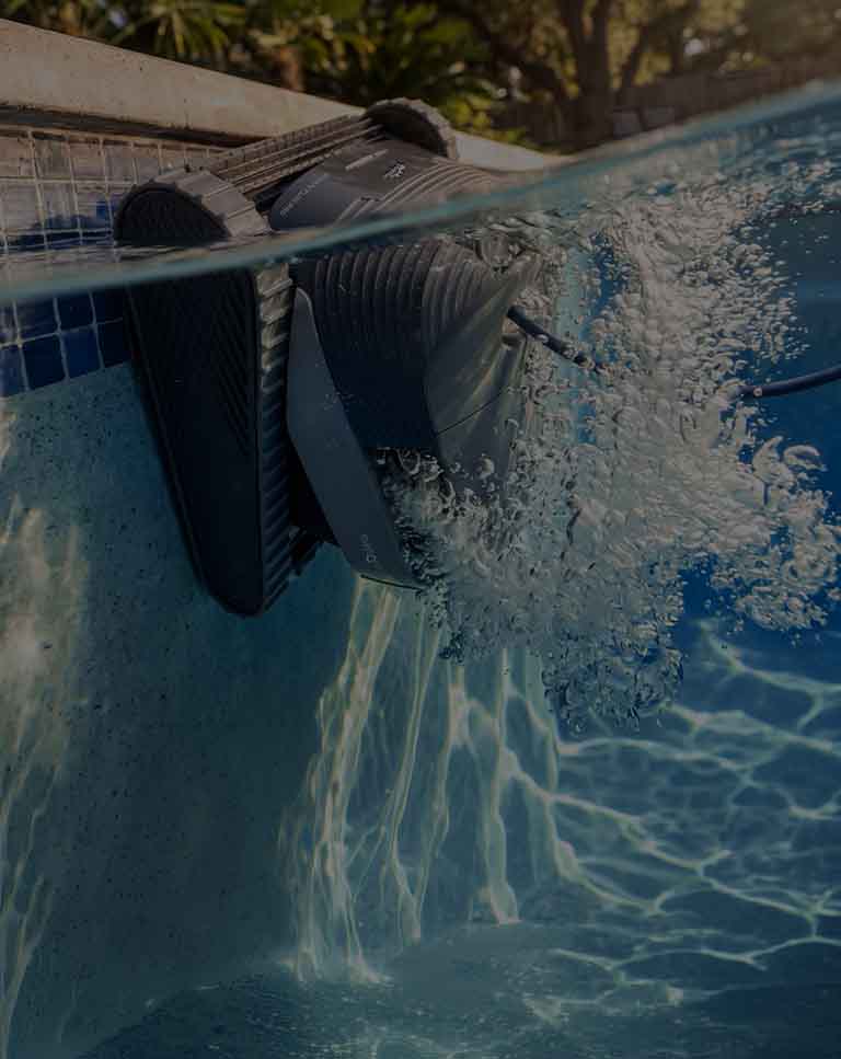 Dolphin Quantum Robotic Pool Cleaner Waterline Cleaning